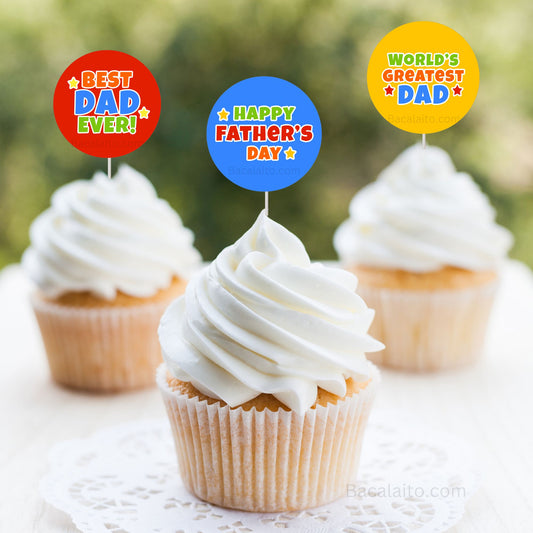 Father's Day Tags - Bacalaito Designs