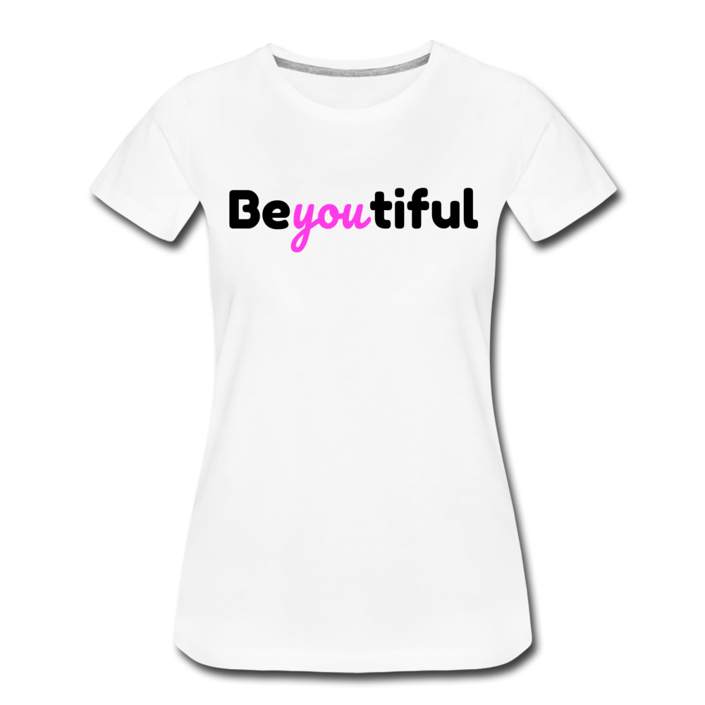 BeYOUtiful Women’s T-shirt - Bacalaito Designs