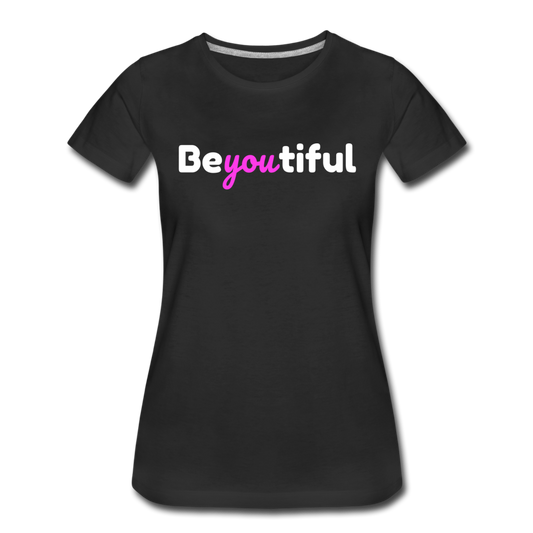 BeYOUtiful Women’s T-shirt - Bacalaito Designs