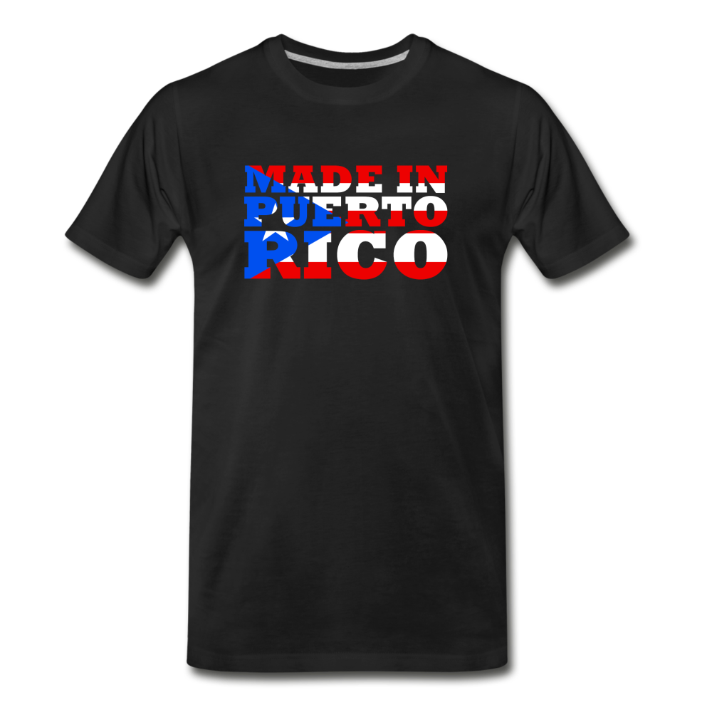 Made in Puerto Rico Men's T-Shirt - black