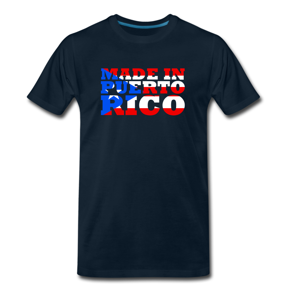 Made in Puerto Rico Men's T-Shirt - deep navy