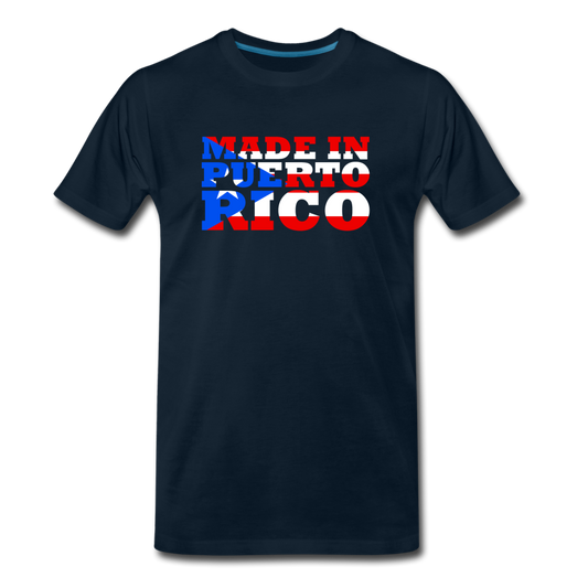 Made in Puerto Rico Men's T-Shirt - deep navy