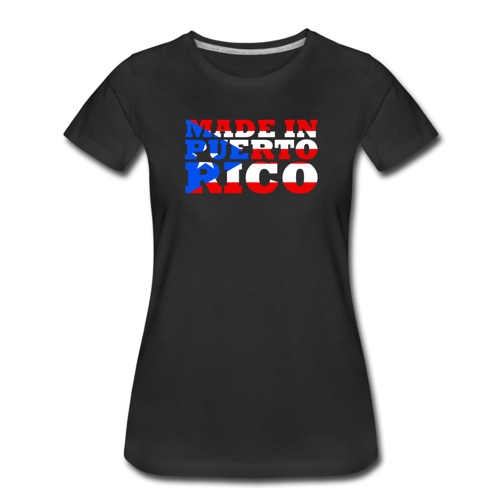 Made in Puerto Rico Women’s T-Shirt - black