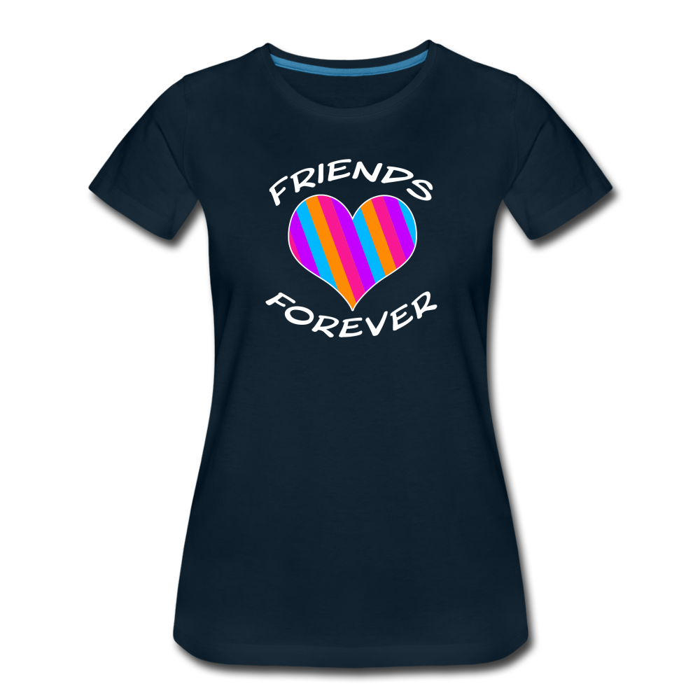 Friends Forever Women’s T-Shirt - deep navy