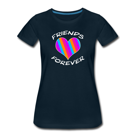 Friends Forever Women’s T-Shirt - deep navy