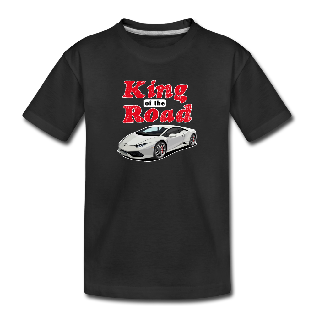 King of the Road Kids T-shirt - black