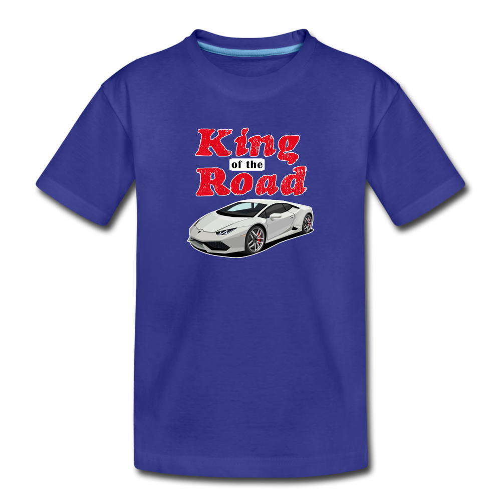 King of the Road Kids T-shirt - royal blue