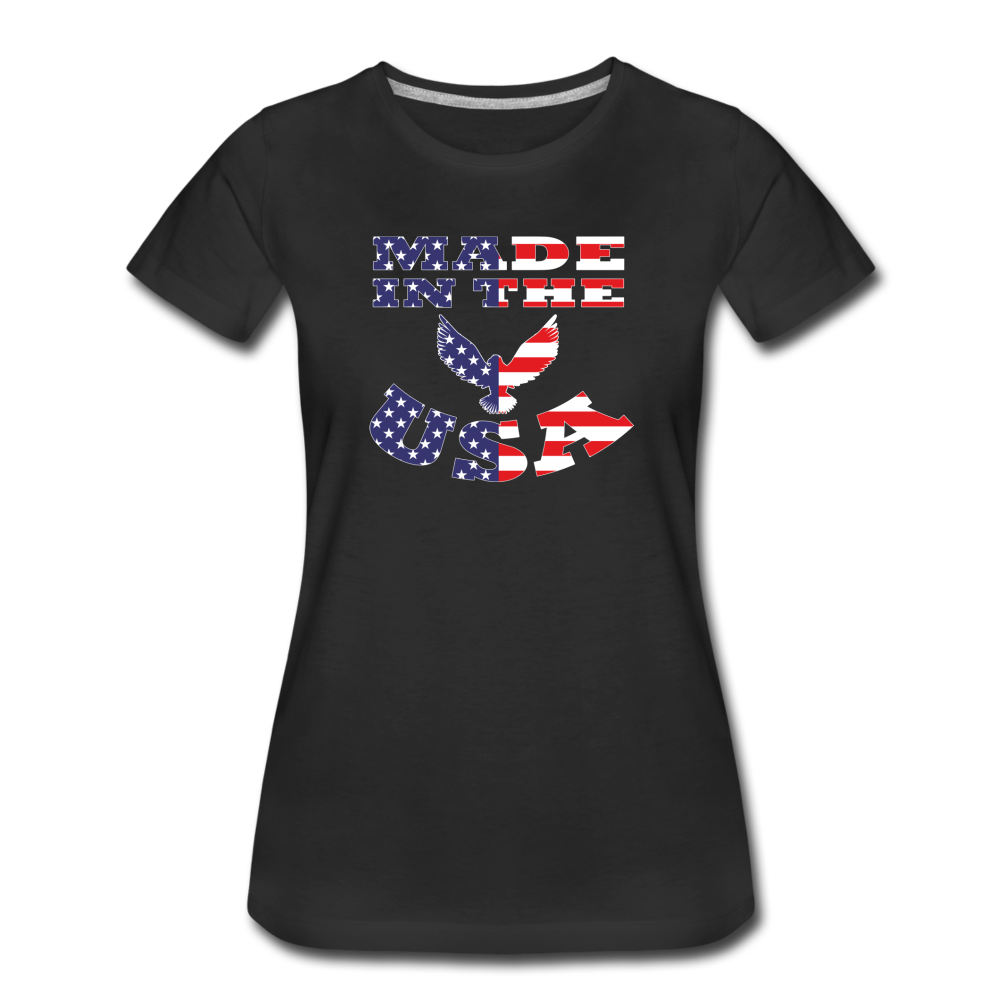 Made in the USA Women’s T-Shirt - black